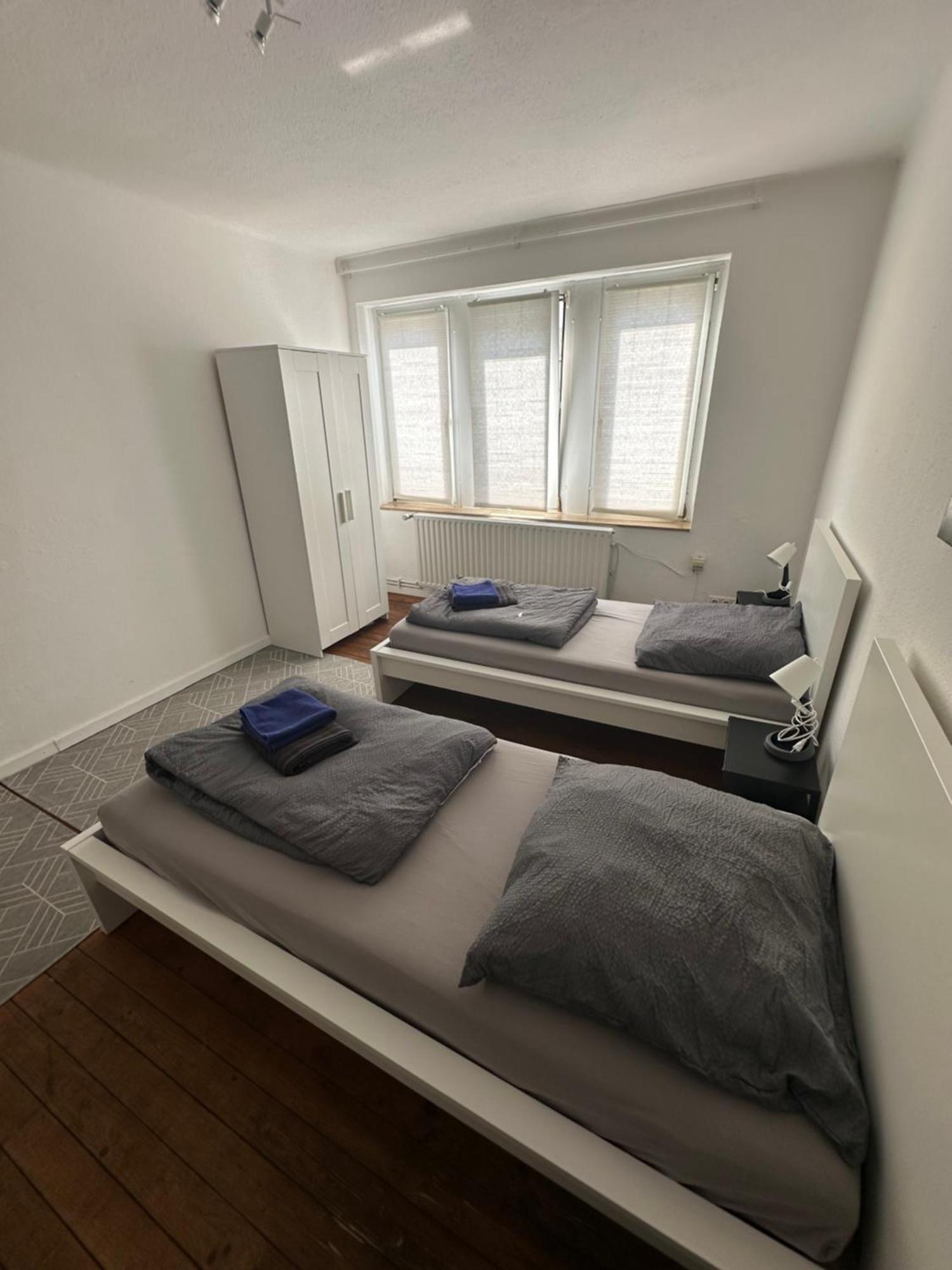 5 Betten Wohnung Vahrenwald-List Ганновер Экстерьер фото